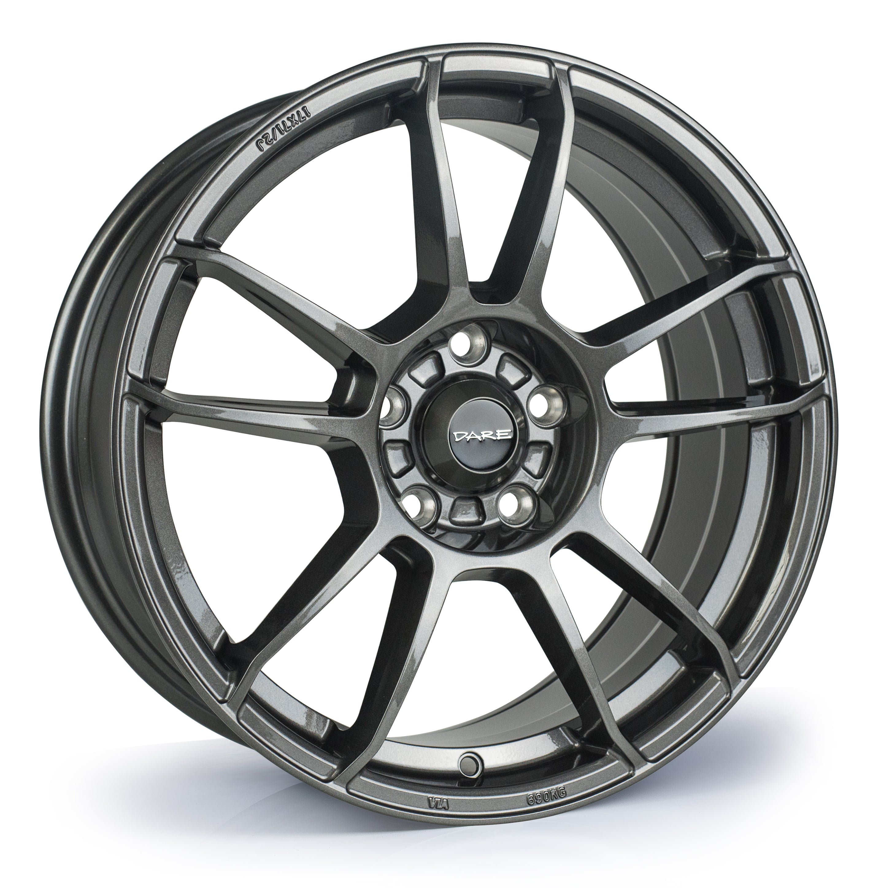 Dare DR-X5 7X15 4x108 ET38 NB73.1 GunmETal