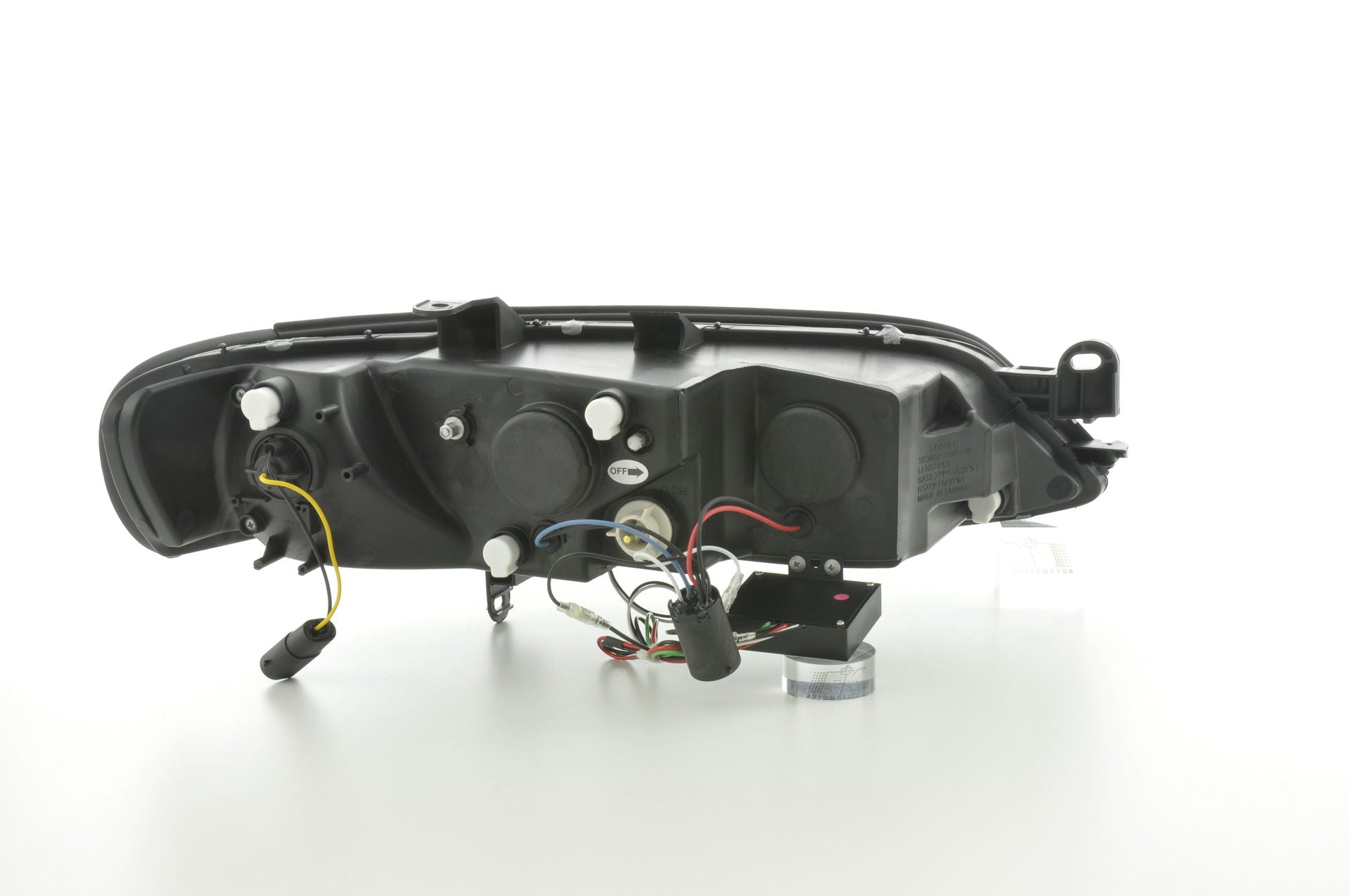 Scheinwerfer Set Daylight LED Tagfahrlicht Opel Vectra B Bj. 95-99 chrom