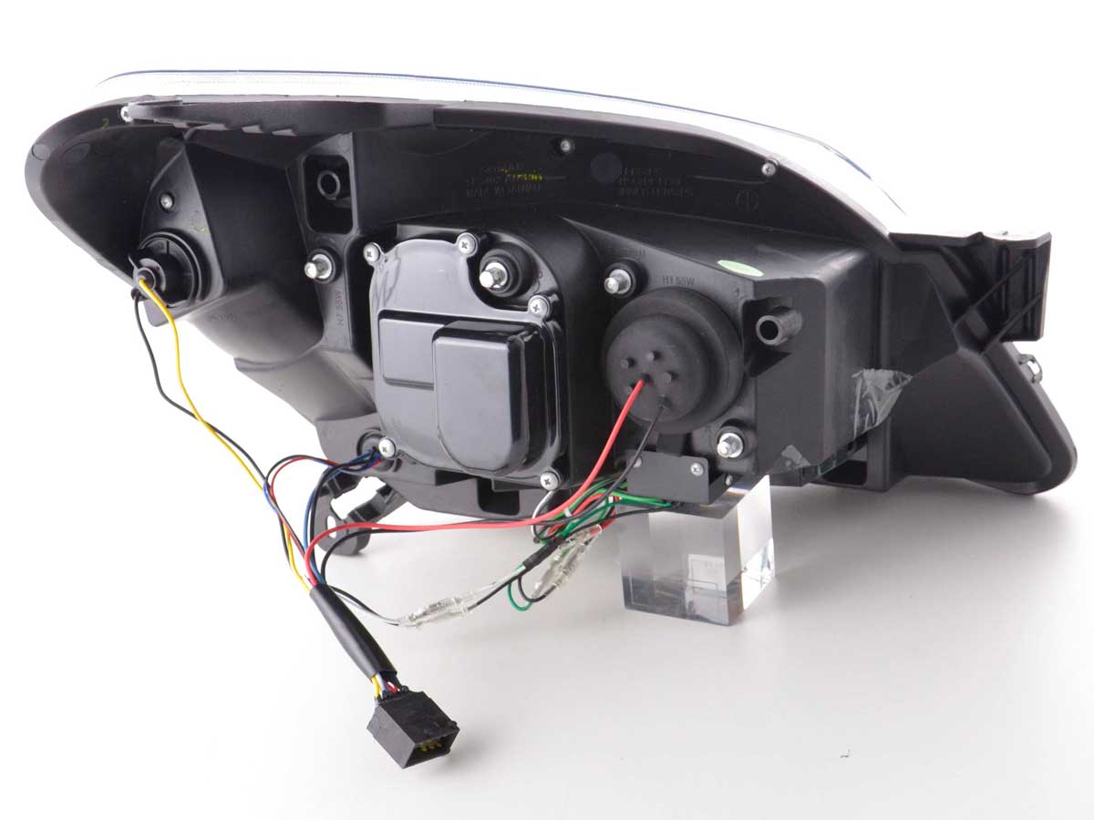 Scheinwerfer Set Daylight LED Tagfahrlicht Opel Astra H Bj. 2004-2009 chrom