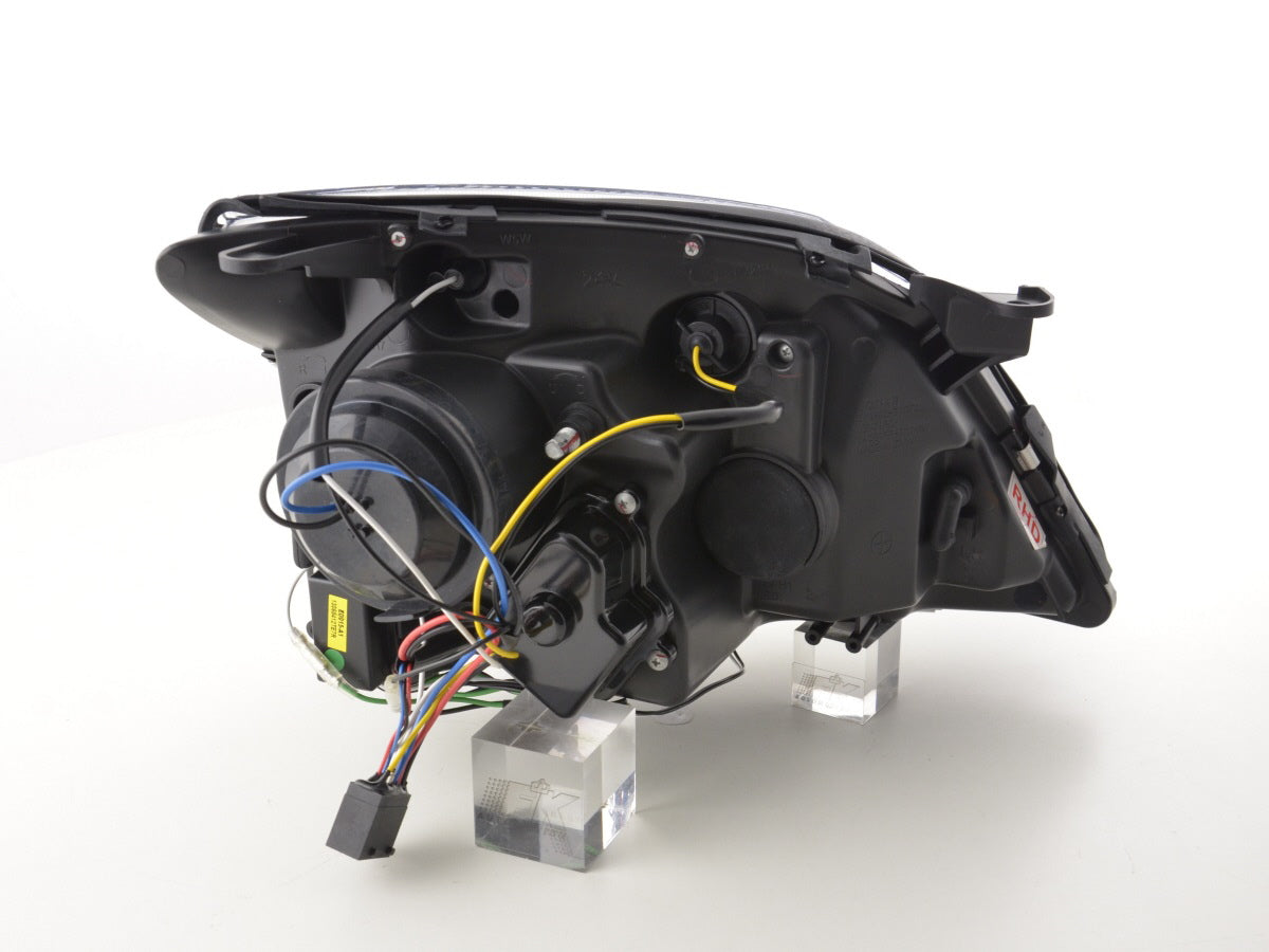 Scheinwerfer Set Daylight LED TFL-Optik Opel Vectra C Bj. 02-05 chrom für Rechtslenker
