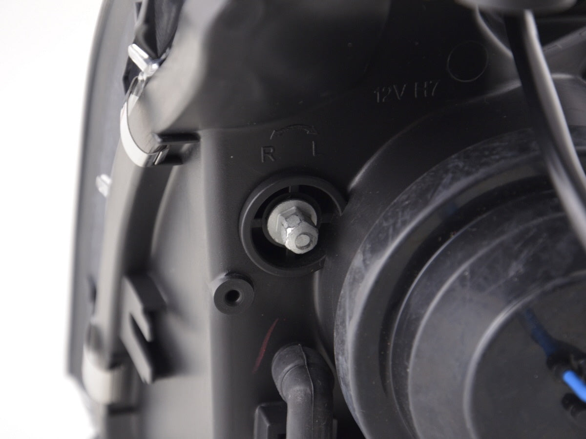 Scheinwerfer Set Daylight LED TFL-Optik Opel Vectra C Bj. 02-05 chrom für Rechtslenker