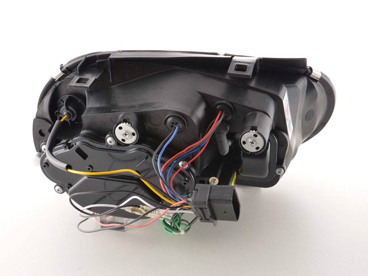 Scheinwerfer Set Daylight LED TFL-Optik VW Golf 4 Typ 1J Bj. 98-03 chrom