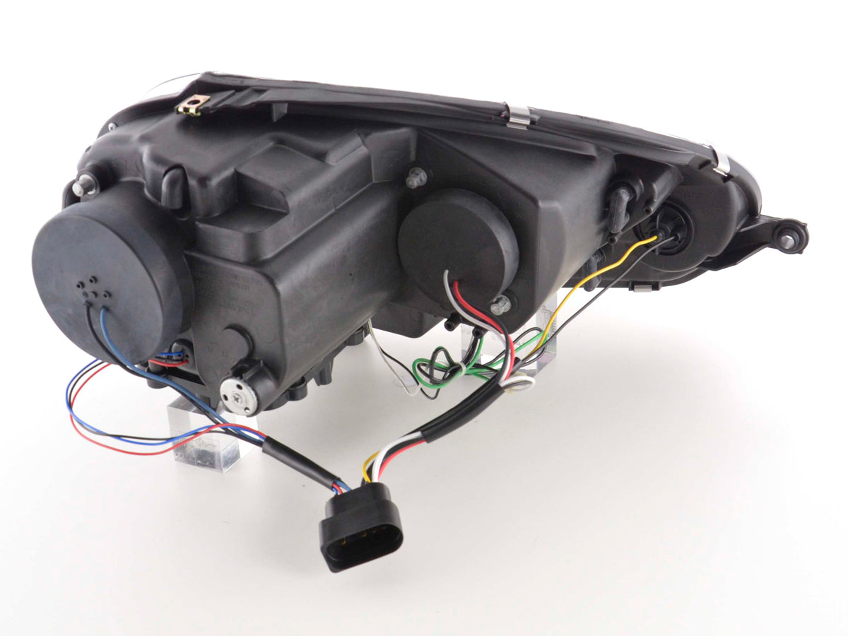 Scheinwerfer Set Daylight LED TFL-Optik VW Golf 5 Typ 1K Bj. 03-08 schwarz