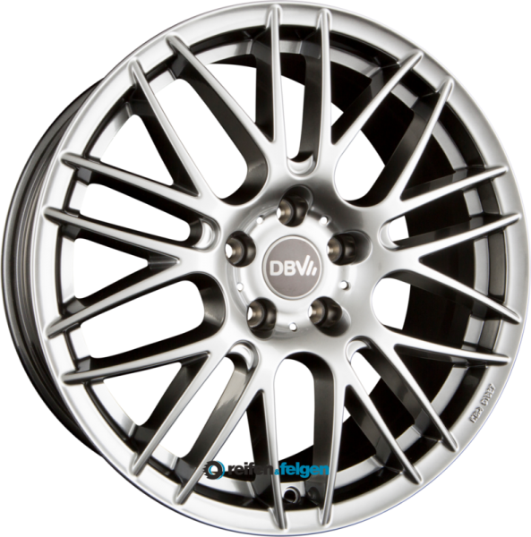 DBV 5KS 003 7.5x17 ET45 5x114.3 NB74.1 Hypersilver