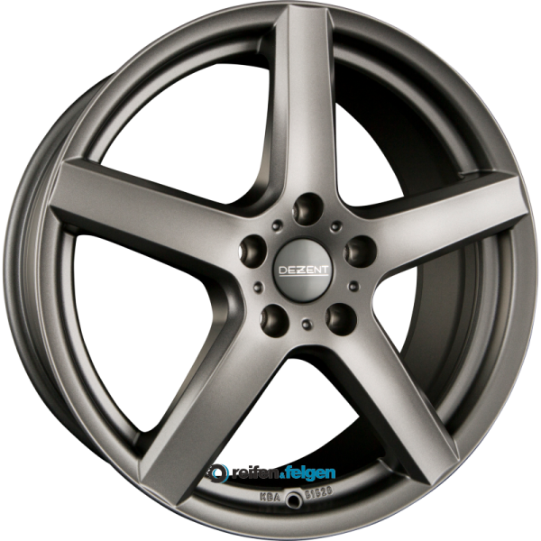 DBV NAVIGIO TY 7x17 ET43 5x112 NB70.1 Graphite Matt
