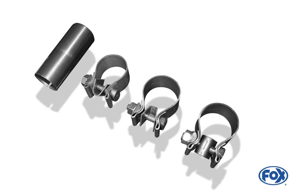 Fox Auspuff Sportauspuff Endschalldämpfer für Dacia Duster 4x2 1.6l 77kW 1.5l