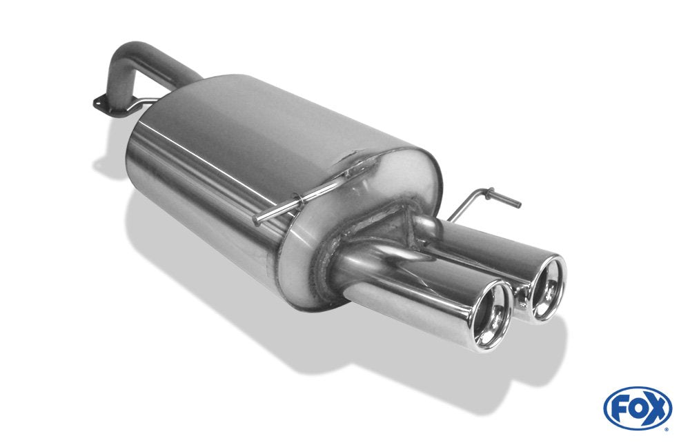 Fox Auspuff Sportauspuff Endschalldämpfer für Daewoo Lacetti 1.4l 70kW 1.6l 80kW