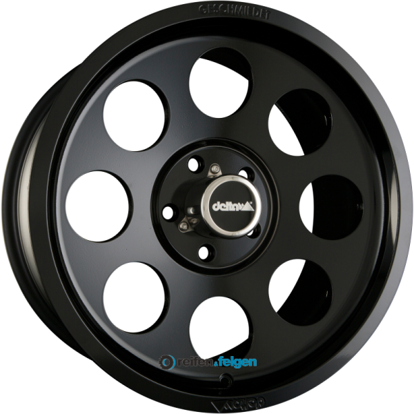 DELTA 4x4 LEGACY FORGED 9x18 ET37 6x130 NB84.1 Matt Black werk91-4 Matt Schwarz