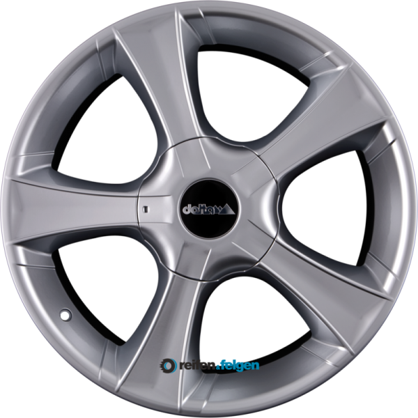 DELTA 4x4 SINS 8x18 ET50 6x130 NB84.1 Shiny Silver