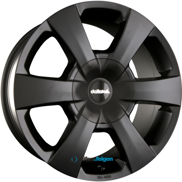 DELTA 4x4 WP 7.5x16 ET50 6x130 NB84.1 Black Matt