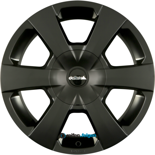 DELTA 4x4 WP 8.5x18 ET42 5x120 NB84.1 Black Matt