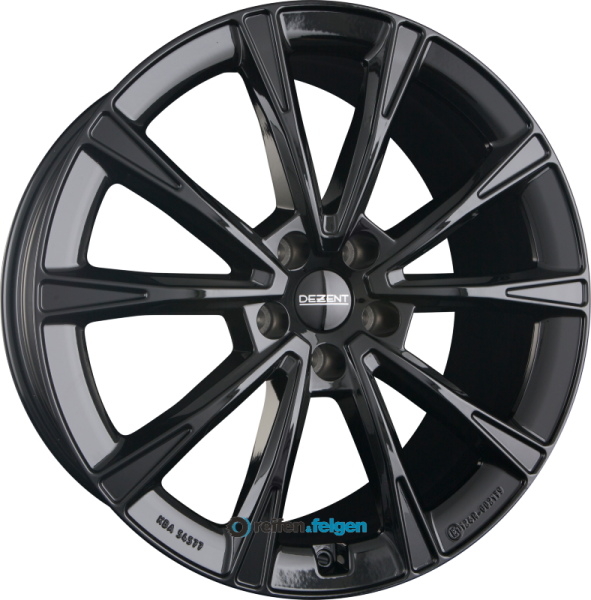 DEZENT AR 8x20 ET40 5x114.3 NB66.1 BLACK - Schwarz werk91-4 Schwarz
