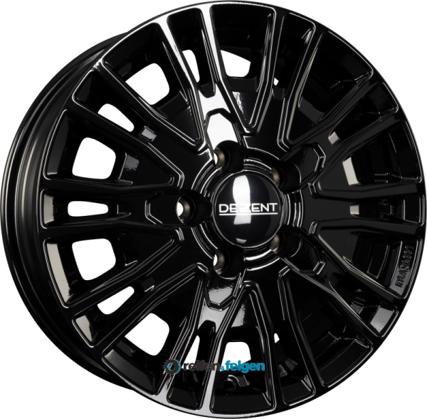 DEZENT KE 6.5x16 ET48 5x114.3 NB66.1 BLACK - Schwarz