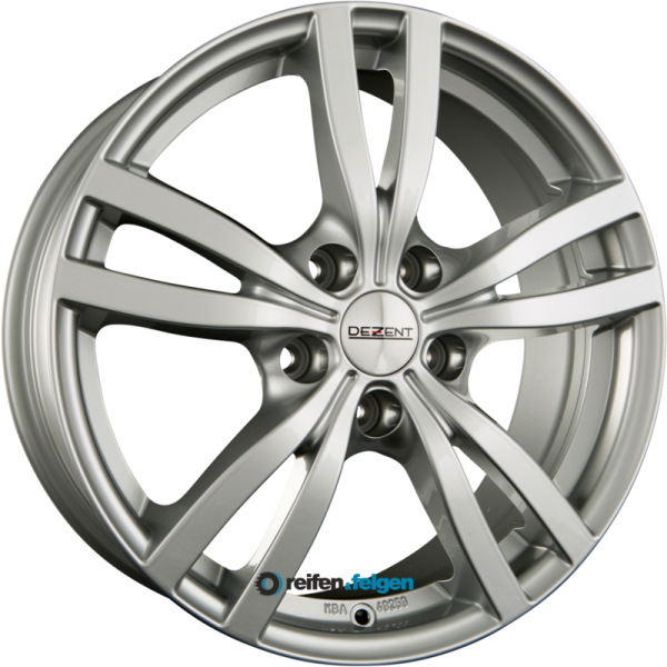 DEZENT TC 6.5x16 ET38 5x114.3 NB71.6 Silver