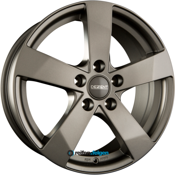 DEZENT TD 6x15 ET48 5x114.3 NB71.6 GRAPHITE - Graphite Matt