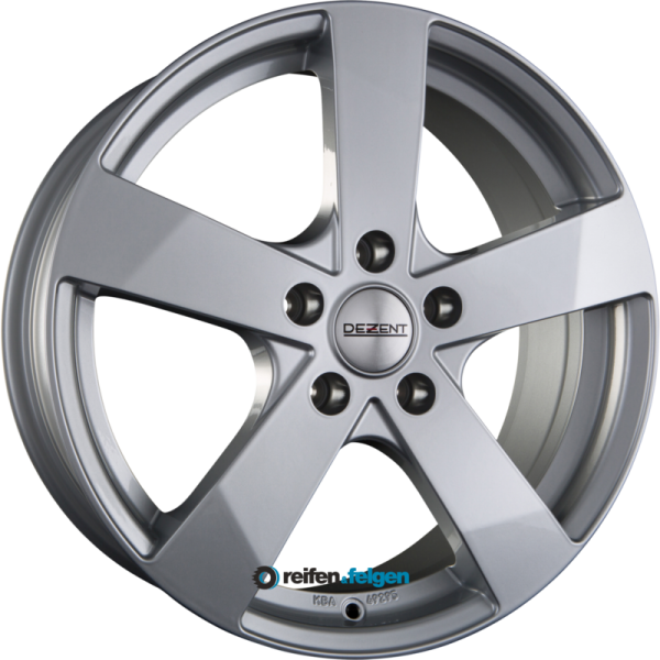 DEZENT TD 6x15 ET48 5x114.3 NB71.6 Silver werk91-4 Silber