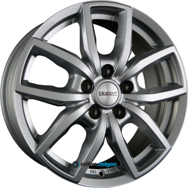 DEZENT TE 8.5x18 ET25 5x120 NB74.1 Silver