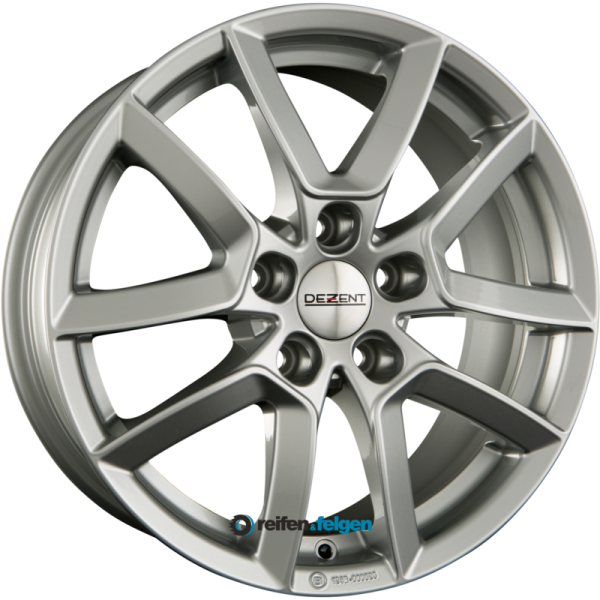 DEZENT TF 7.5x17 ET37 5x112 NB66.6 Silver