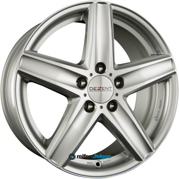 DEZENT TG 8.5x18 ET48 5x112 NB66.6 Silver
