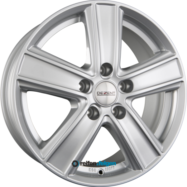 DEZENT TH 9x20 ET50 5x112 NB70.1 Silver werk91-4 9x20 ET50 5x112 Alufelge Silber