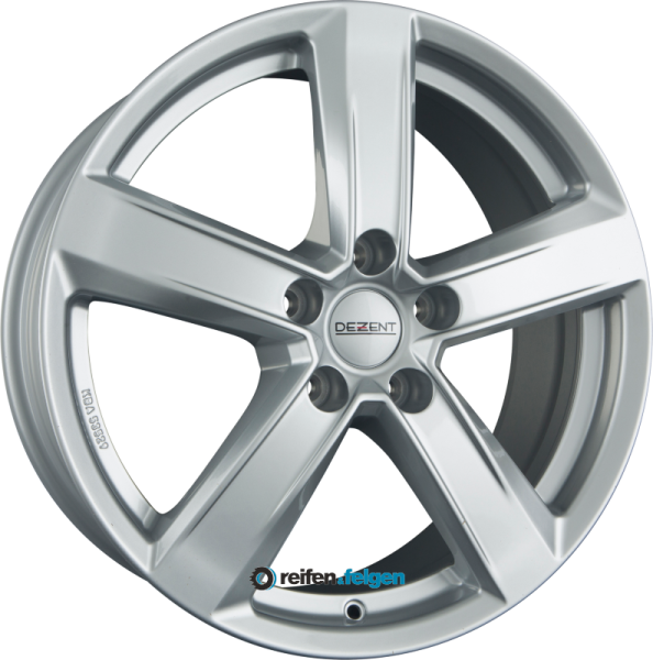 DEZENT TU 6.5x16 ET48 5x112 NB57.1 Silber
