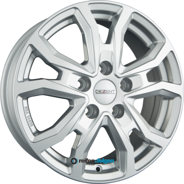 DEZENT TV 6.5x16 ET52 5x112 NB66.6 Silber