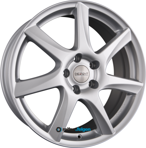DEZENT TW 7x17 ET49 5x112 NB57.1 Silver
