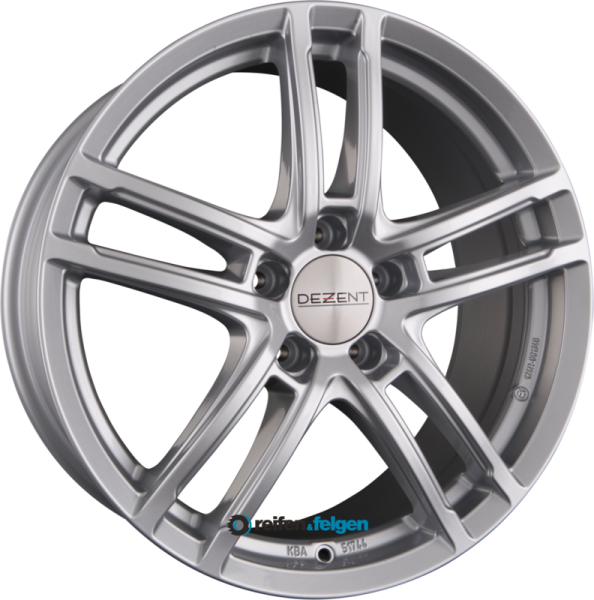 DEZENT TZ 6.5x16 ET39 5x98 NB58.1 Silber