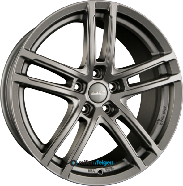 DEZENT TZ-C 6.5x16 ET22 5x112 NB66.6 GRAPHITE - Graphite Matt