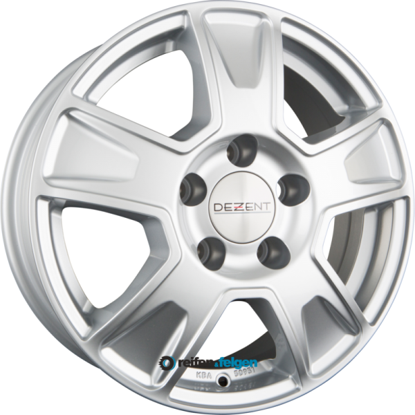DEZENT VAN 6.5x16 ET60 5x160 NB65.1 Silver