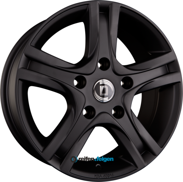 DIEWE WHEELS AMARO 7x16 ET45 5x120 NB65.1 NERO - Schwarz Matt