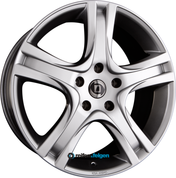 DIEWE WHEELS AMARO 9x20 ET35 5x114.3 NB67.1 CHROMO - Hypersilber