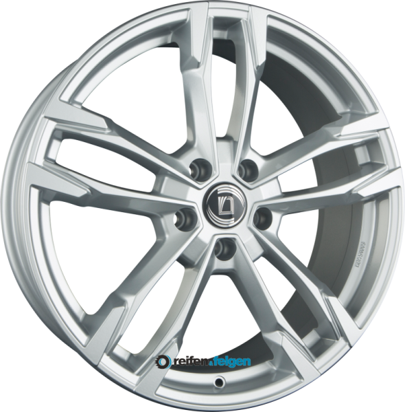 DIEWE WHEELS AVIO 9.5x19 ET40 5x120 NB72.6 ARGENTO - Silber