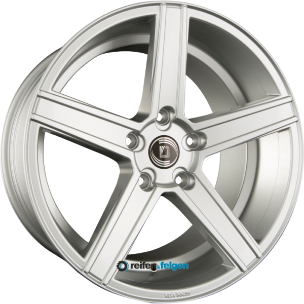 DIEWE WHEELS CAVO 10.5x20 ET45 5x127 NB71.6 ARGENTO - Silber