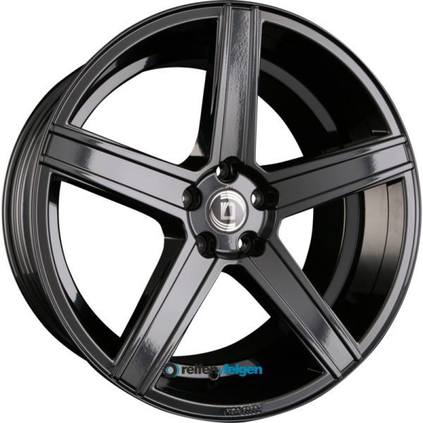 DIEWE WHEELS CAVO 11x19 ET48 5x130 NB71.5 NERO S - Schwarz Glanz