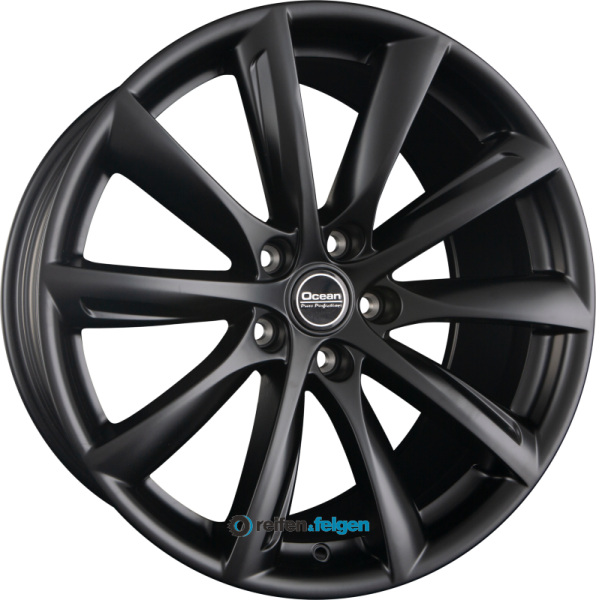 DIEWE WHEELS EVERBLUE 9.5x19 ET45 5x114.3 NB64.1 NERO - Schwarz Matt