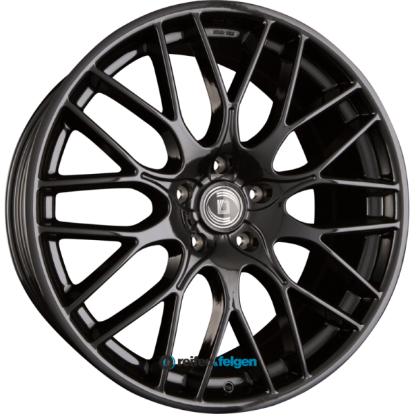 DIEWE WHEELS IMPATTO 10x22 ET40 5x112 NB66.6 NERO S - Schwarz Glanz