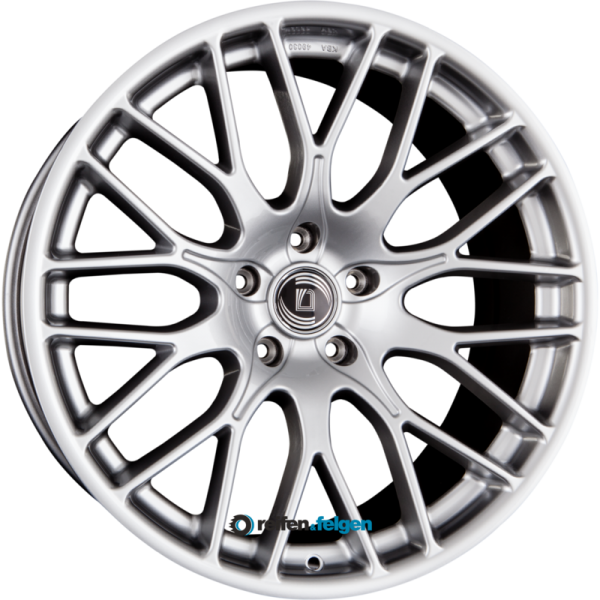 DIEWE WHEELS IMPATTO 9.5x19 ET35 5x120 NB65.1 ARGENTO - Silber