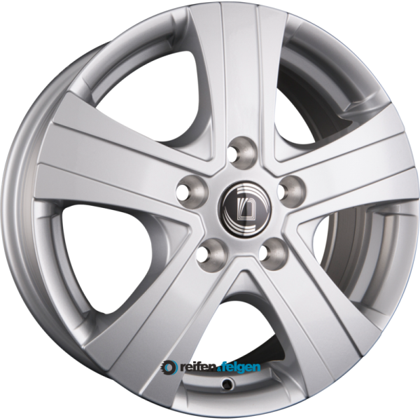 DIEWE WHEELS MASSIMO 6.5x16 ET68 5x118 NB71.1 Pigmentsilber