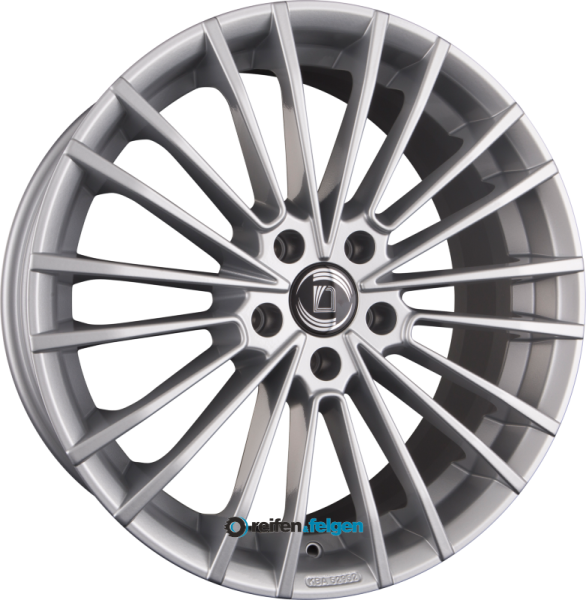 DIEWE WHEELS PRESTO 10.5x21 ET45 5x120 NB64.1 ARGENTO - Silber