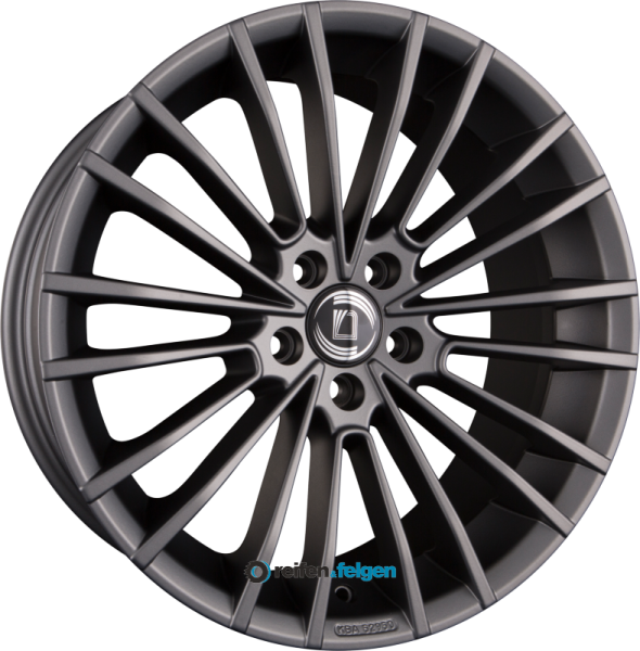DIEWE WHEELS PRESTO 9.5x21 ET40 5x120 NB64.1 PLATIN werk91-4 9,5x21 ET40 5x120 Alufelge