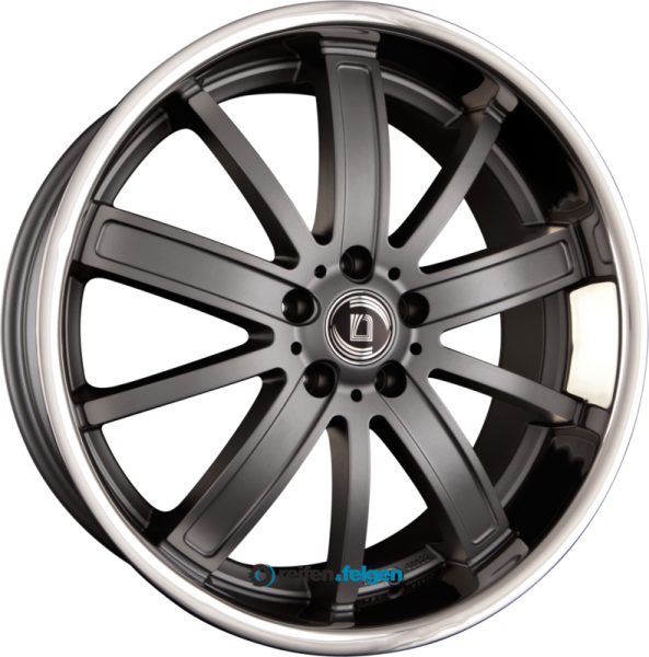 DIEWE WHEELS SOGNO 8x18 ET45 5x108 NB72 PLATIN - Platin Matt