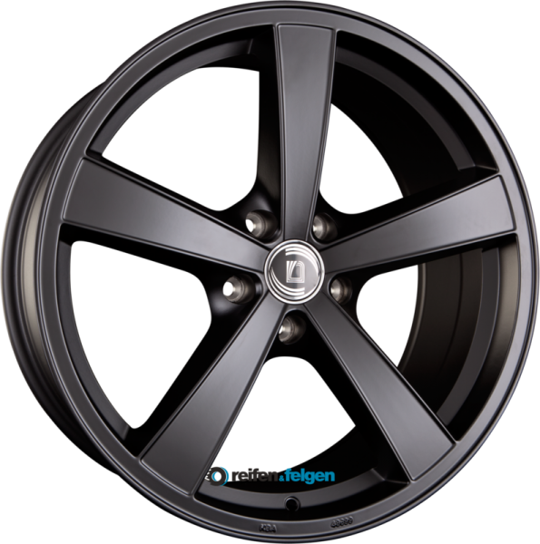 DIEWE WHEELS TRINA 8.5x20 ET50 5x127 NB71.5 NERO - Schwarz Matt