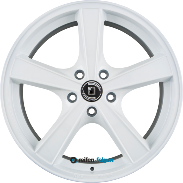 DIEWE WHEELS TRINA 8x18 ET40 5x112 NB66.6 BIANCO S - Weiß Glänzend