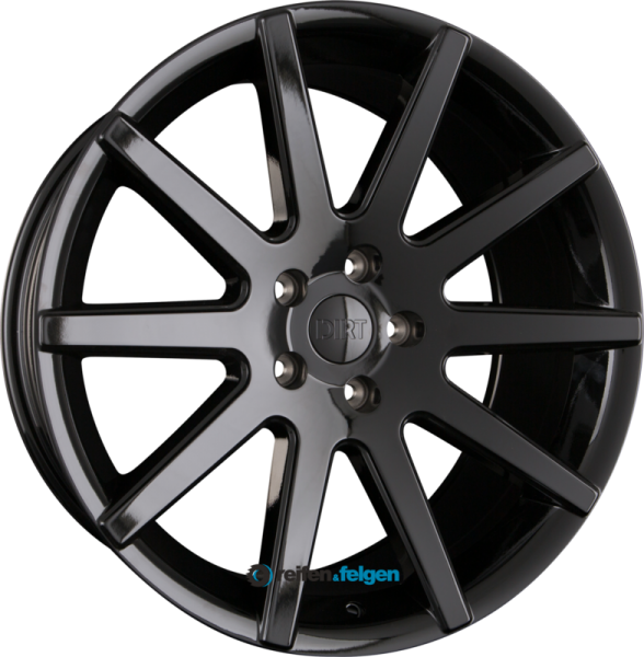DIRT A.T. D54 9x20 ET25 5x120 NB74.1 Gloss Black
