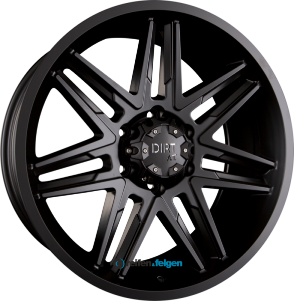 DIRT A.T. D62 9x20 ET25 6x114.3 NB66.1 Flat Black