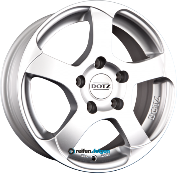 DOTZ FREERIDE 7x16 ET48 5x114.3 NB71.6 Silber