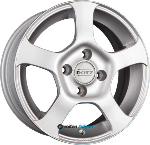 DOTZ IMOLA 6x15 ET48 5x114.3 NB71.6 Silber