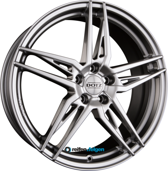 DOTZ INTERLAGOS 7.5x19 ET45 5x114.3 NB71.6 SHINE - High Gloss