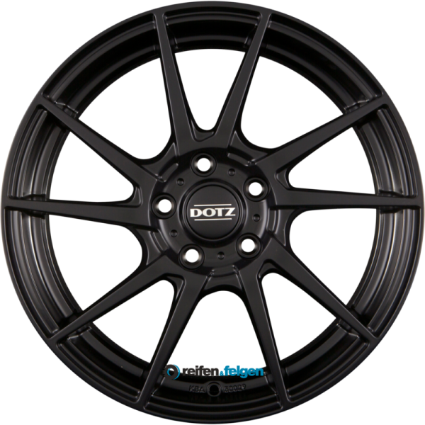 DOTZ KENDO 7x16 ET45 4x100 NB60.1 DARK Black Matt